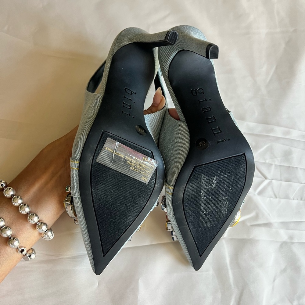Gianni Bini ✨ Sz6 Embellish slingback ✨ - Picture 4 of 6